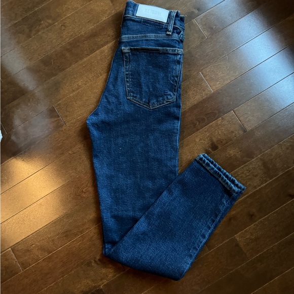 NWOT RE/DONE 90’ high rise ankle crop jeans - Picture 4 of 6